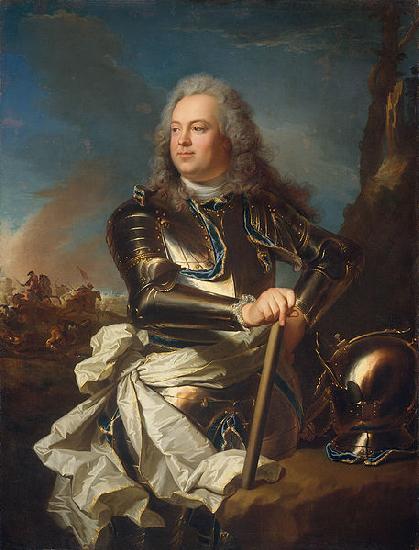 Hyacinthe Rigaud Portrait of Louis Henri de La Tour d Auvergne oil painting picture